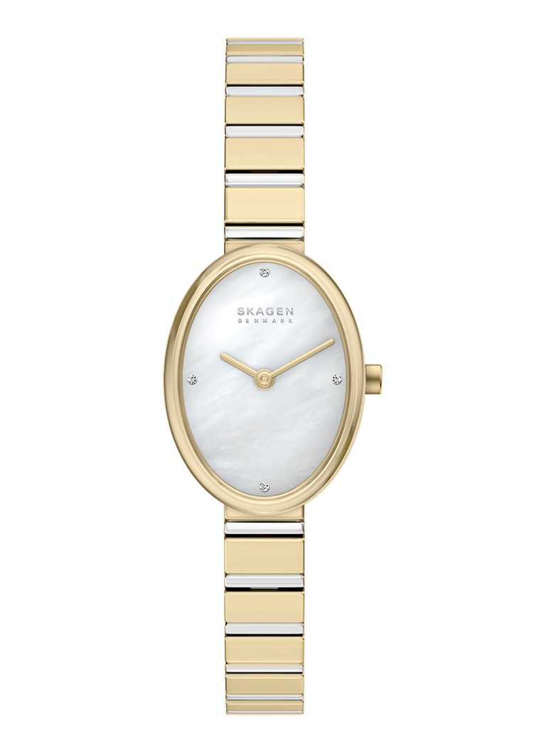 Skagen Dames Anita Oval horloge SKW3183 in de kleur Goud