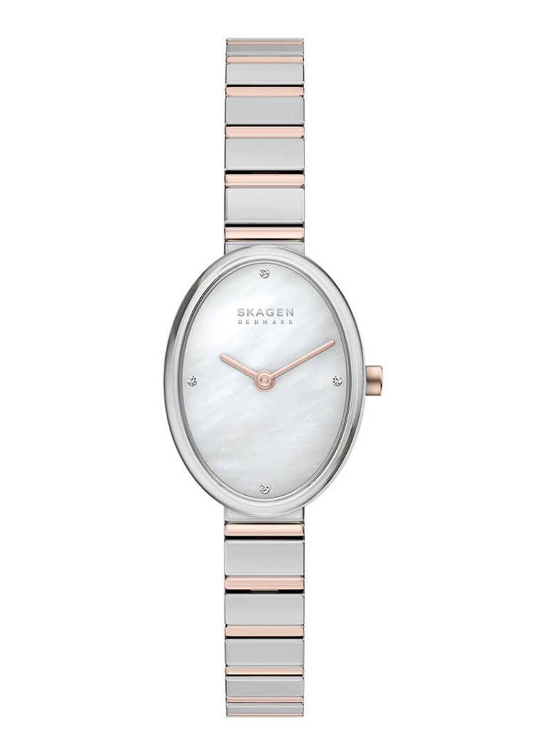 Skagen Dames Anita Oval horloge SKW3184 in de kleur Zilver