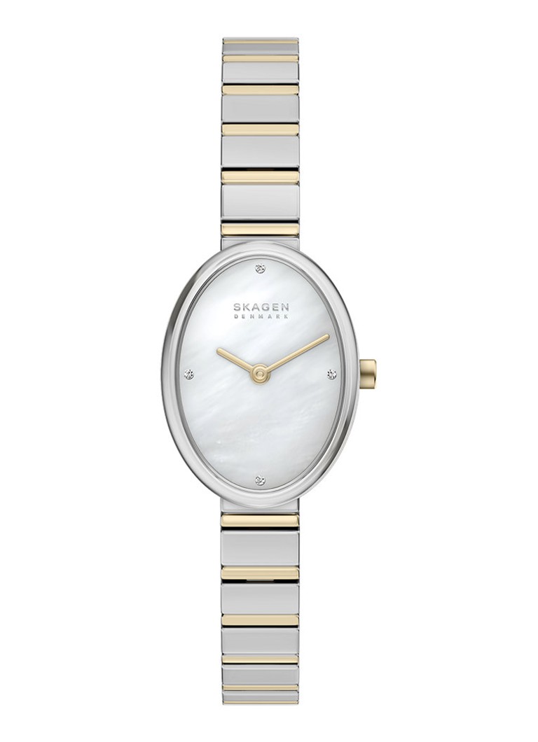 Skagen Dames Anita Oval horloge SKW3198 in de kleur Zilver