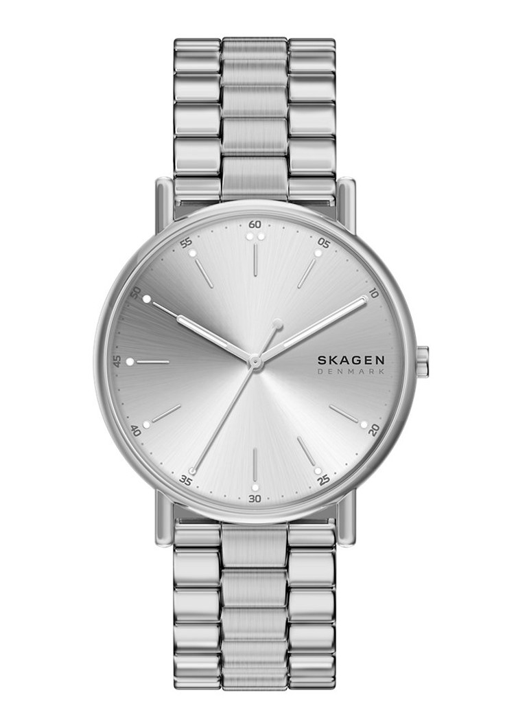 Skagen Heren Signatur horloge SKW6950 in de kleur Zilver