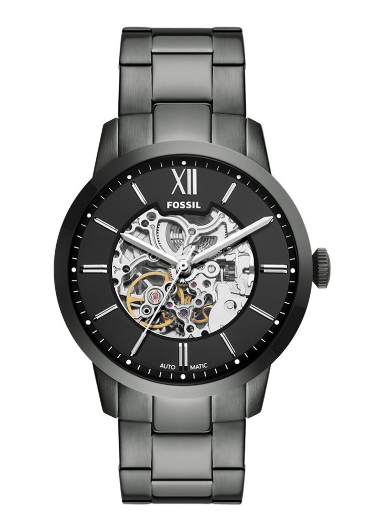 Fossil Heren Townsman horloge ME3294 in de kleur Antraciet