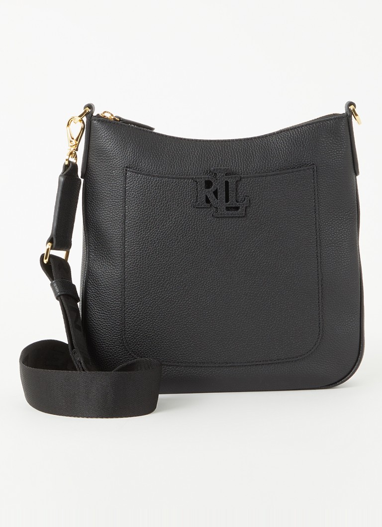 Ralph Lauren Dames Cameryn crossbodytas van leer met afneembare schouderriem