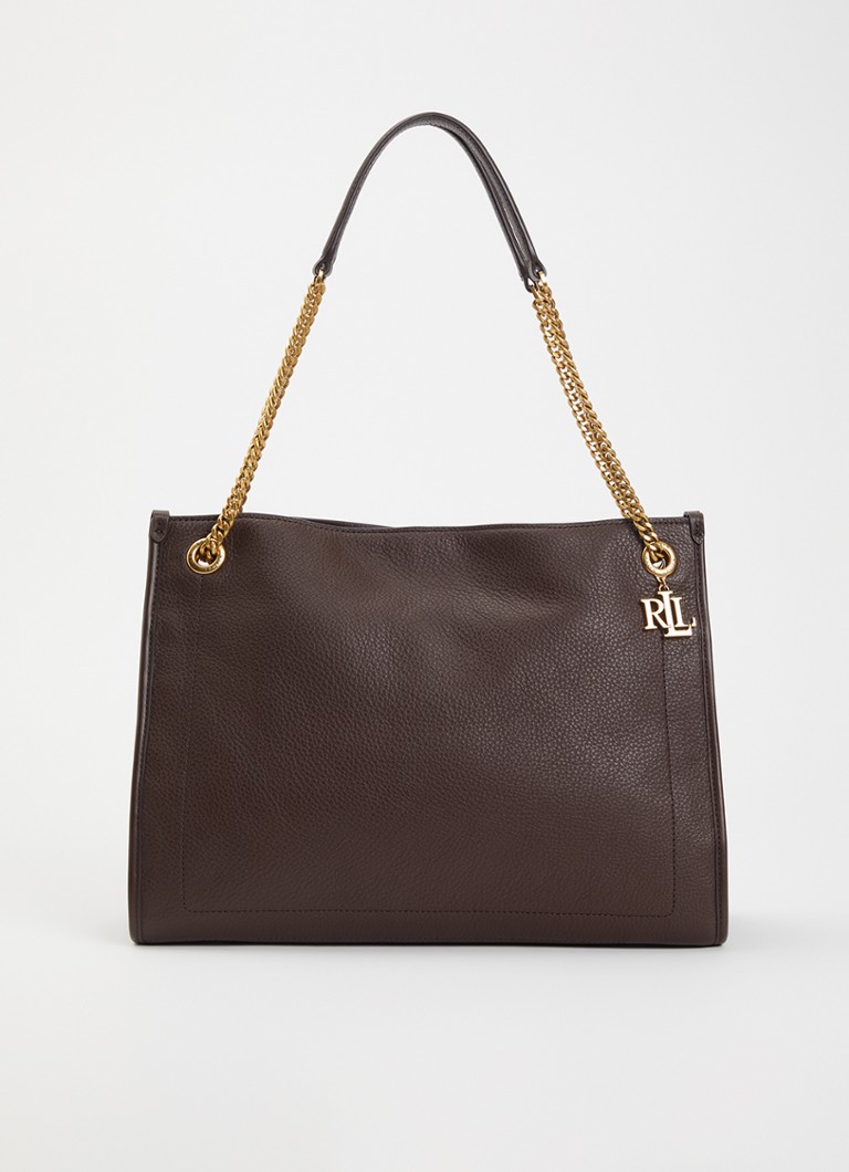 Ralph Lauren Dames Bradley schoudertas van leer