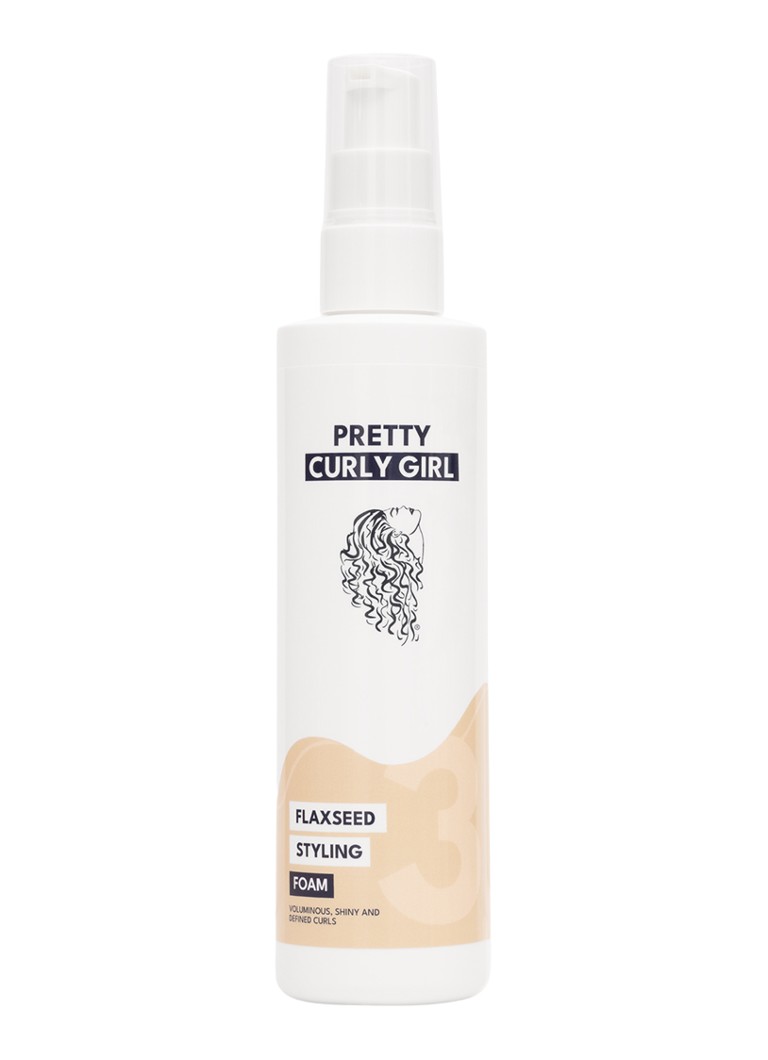 Pretty Curly Girl Flaxseed Styling Foam - stylingmousse 250ml Verzorging - Deal