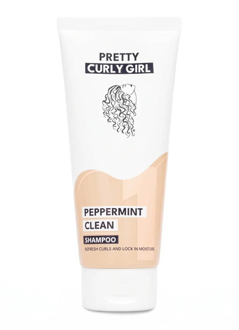 Pretty Curly Girl Peppermint Clean Shampoo 100ml Verzorging - Deal