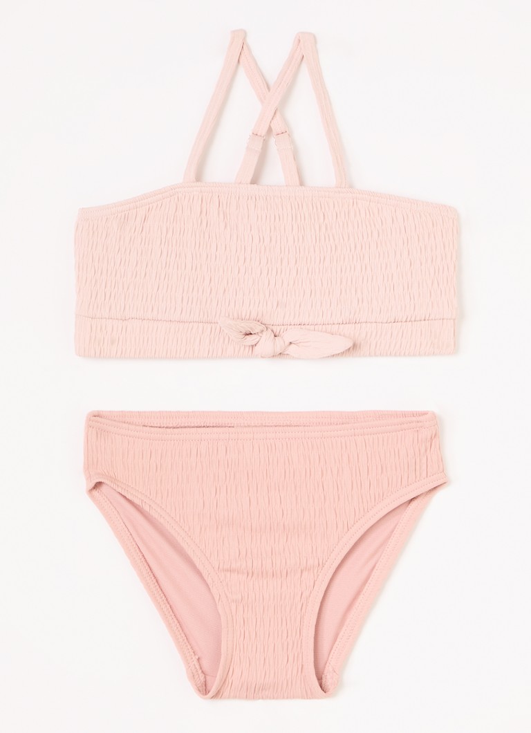Lil 'Atelier Meisjes NMFFauve bikiniset in de kleur Oudroze, maat: 98