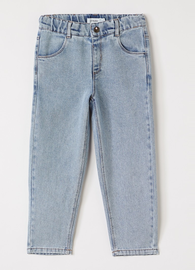 Lil 'Atelier Meisjes NMNDarlee slim fit jeans in de kleur Indigo, maat: 122