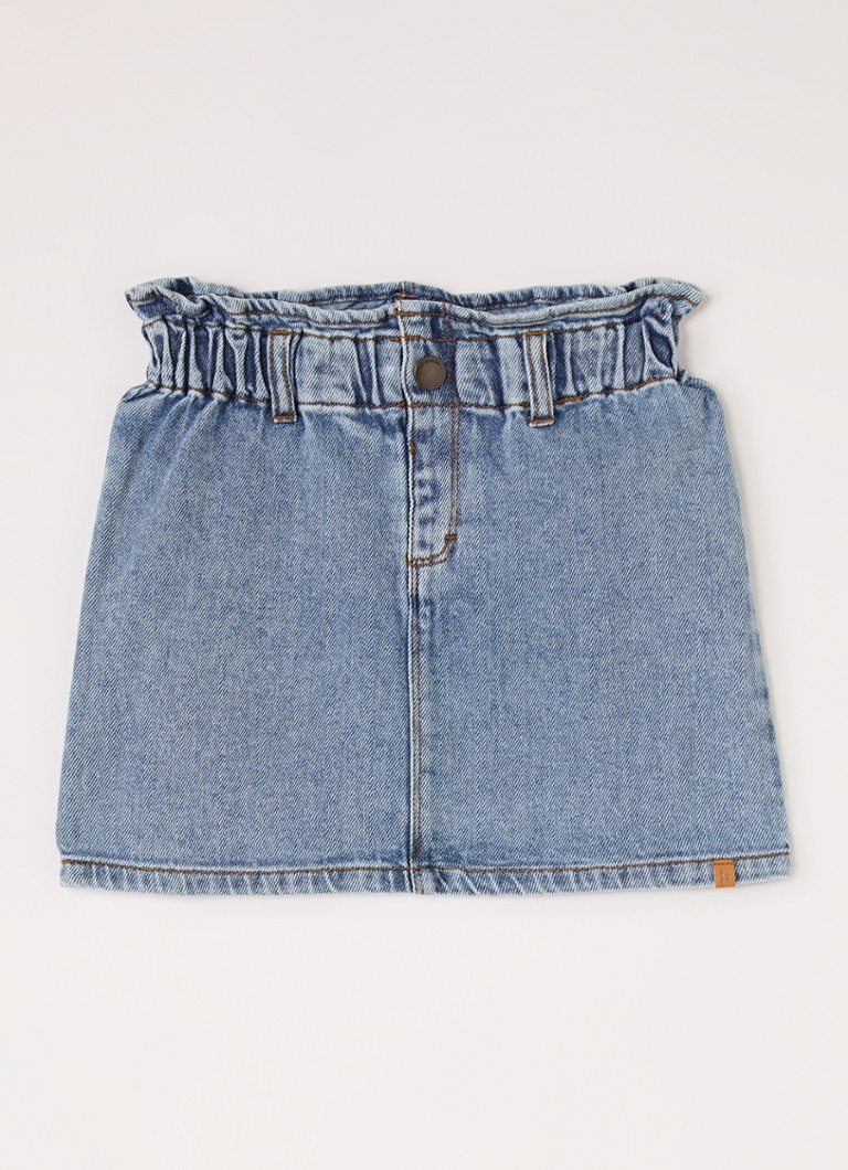 Lil 'Atelier Meisjes NMFKarole mini spijkerrok in de kleur Indigo, maat: 116
