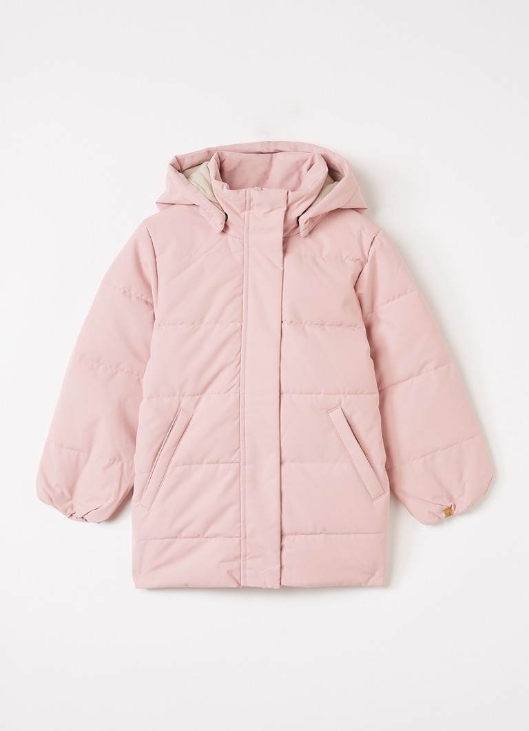Lil 'Atelier Meisjes NMFLamedow gewatteerd jack in de kleur Roze, maat: 122/128