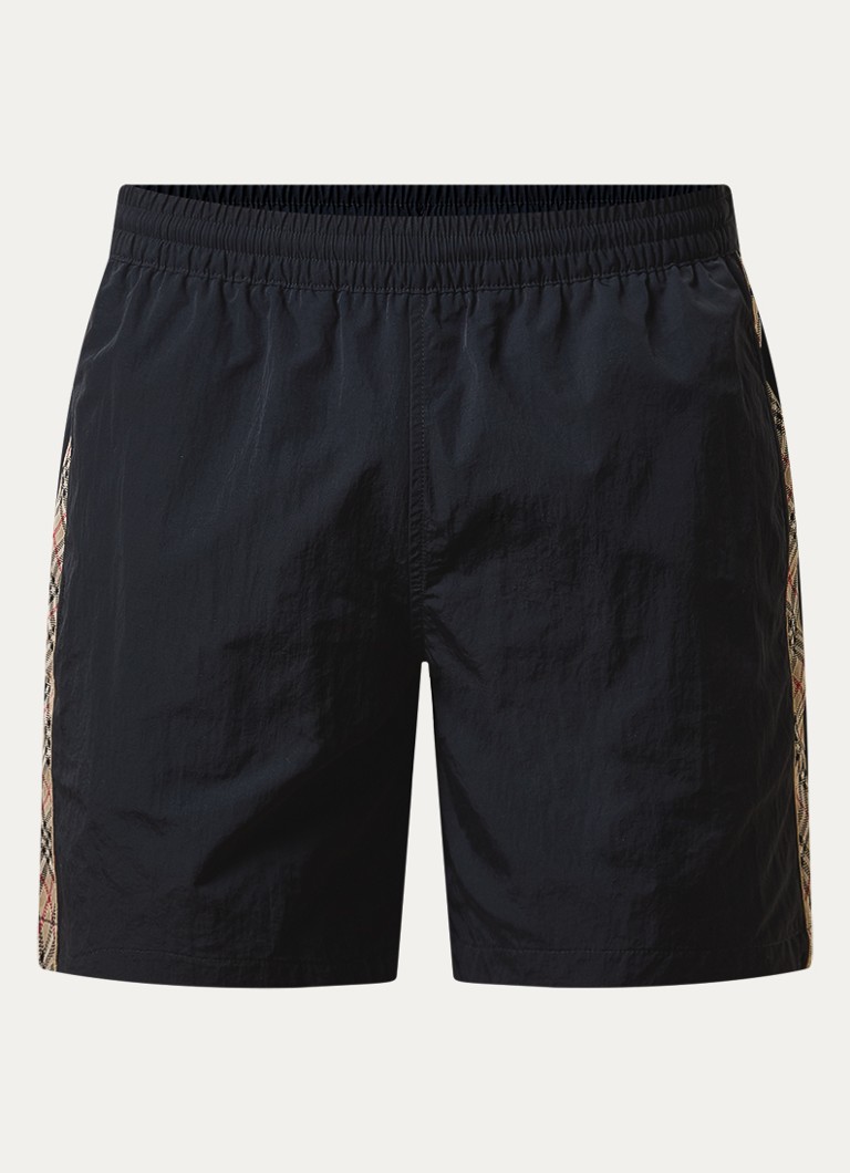 Burberry Heren Seb zwemshorts met steekzakken in de kleur Zwart, maat: S