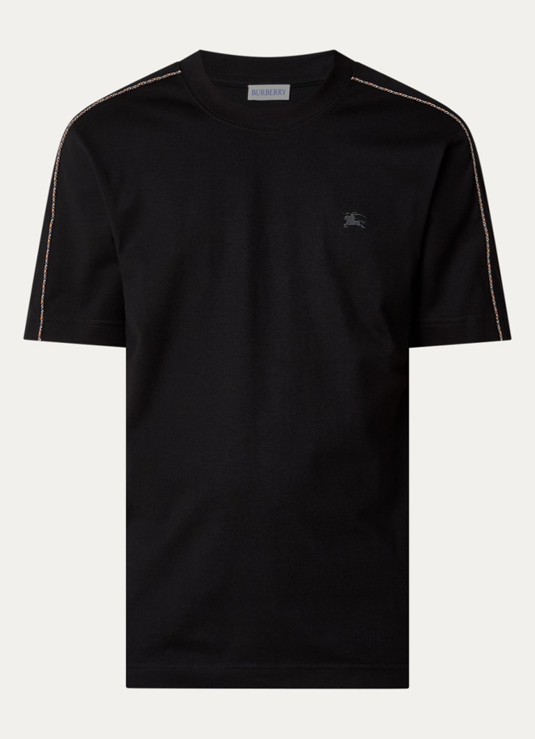 Burberry Heren Seth T-shirt met logo in de kleur Zwart, maat: S