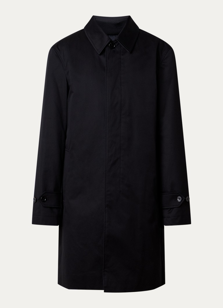 Burberry Heren Tottenham trenchcoat met steekzakken en uitneembare voering in de kleur Zwart, maat: 50