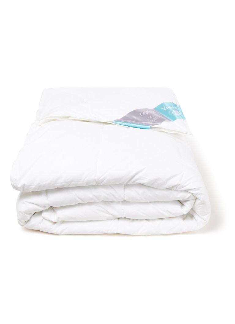 Vandyck Thermo dekbed van gekamd katoen met vulling van gesiliconiseerde polyester microfiber Gebroken wit - Deal