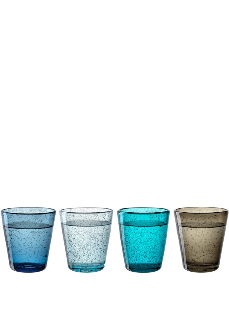 Leonardo Burano drinkglazen 33 cl set van 4 Multicolor - Deal