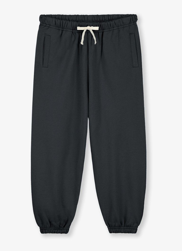 Gray Label Jongens Tapered fit joggingbroek met steekzakken in de kleur Zwart