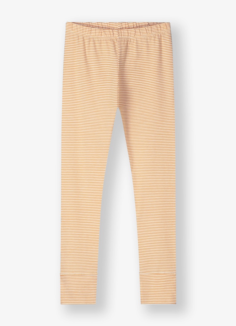 Gray Label Meisjes Legging met streepprint in de kleur Oranje