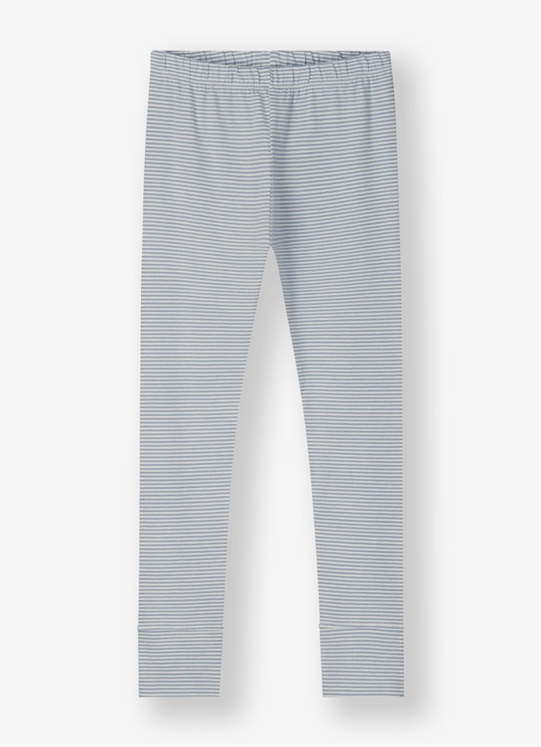 Gray Label Meisjes Legging met streepprint in de kleur Grijs