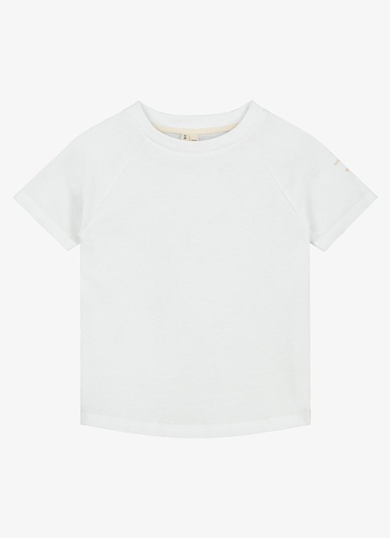 Gray Label Meisjes T-shirt met streepprint in de kleur Wit