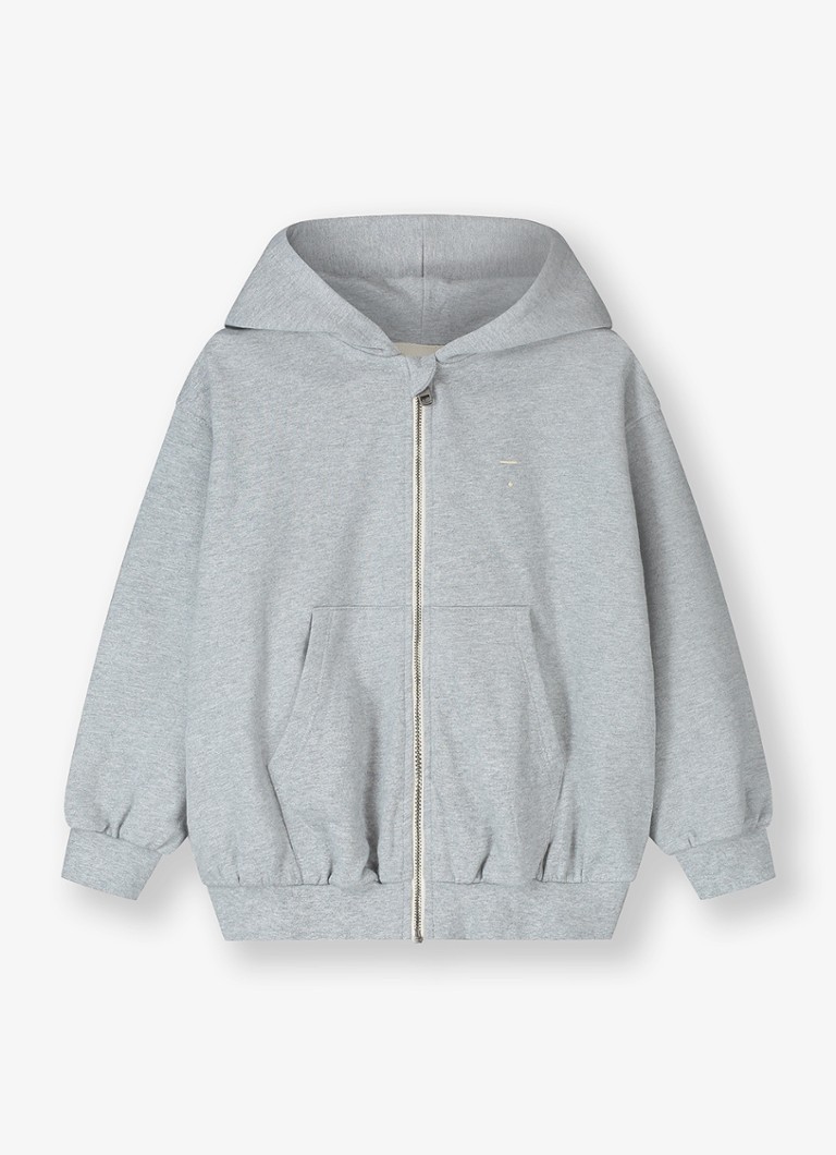 Gray Label Meisjes Sweatvest met stretch in de kleur Grijsmele