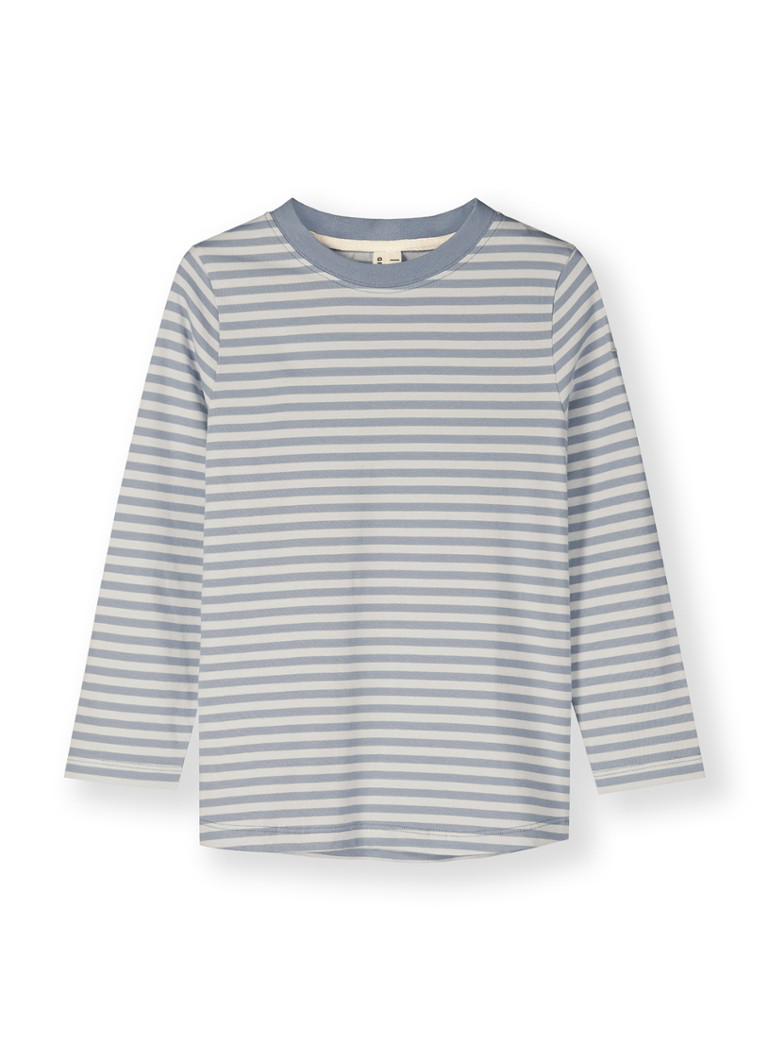 Gray Label Meisjes Longsleeve met ronde hals in de kleur Grijs