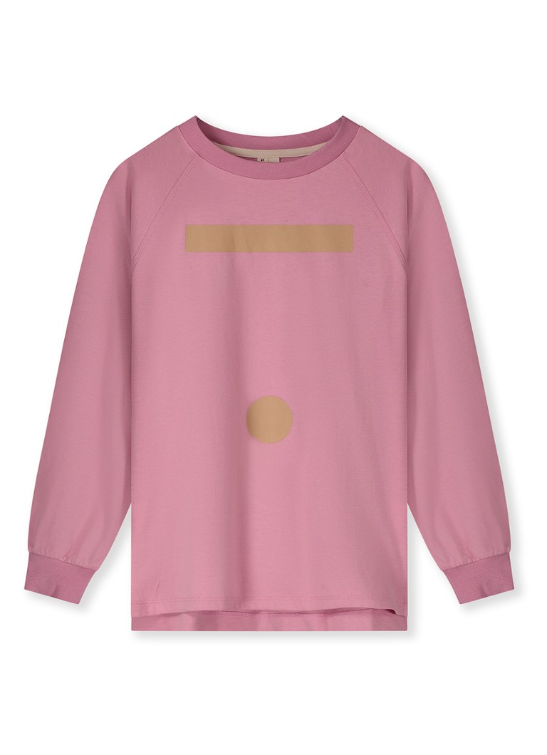 Gray Label Sweater met ronde hals in de kleur Roze