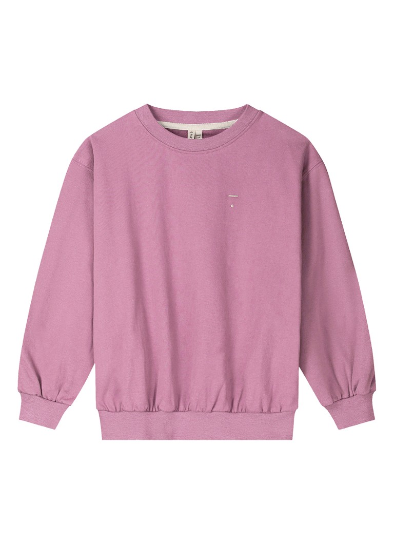 Gray Label Meisjes Sweater met ronde hals in de kleur Lichtroze