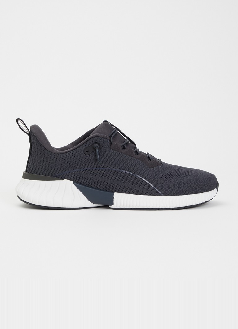 Boggi Milano Heren Sneaker van mesh in de kleur Donkerblauw