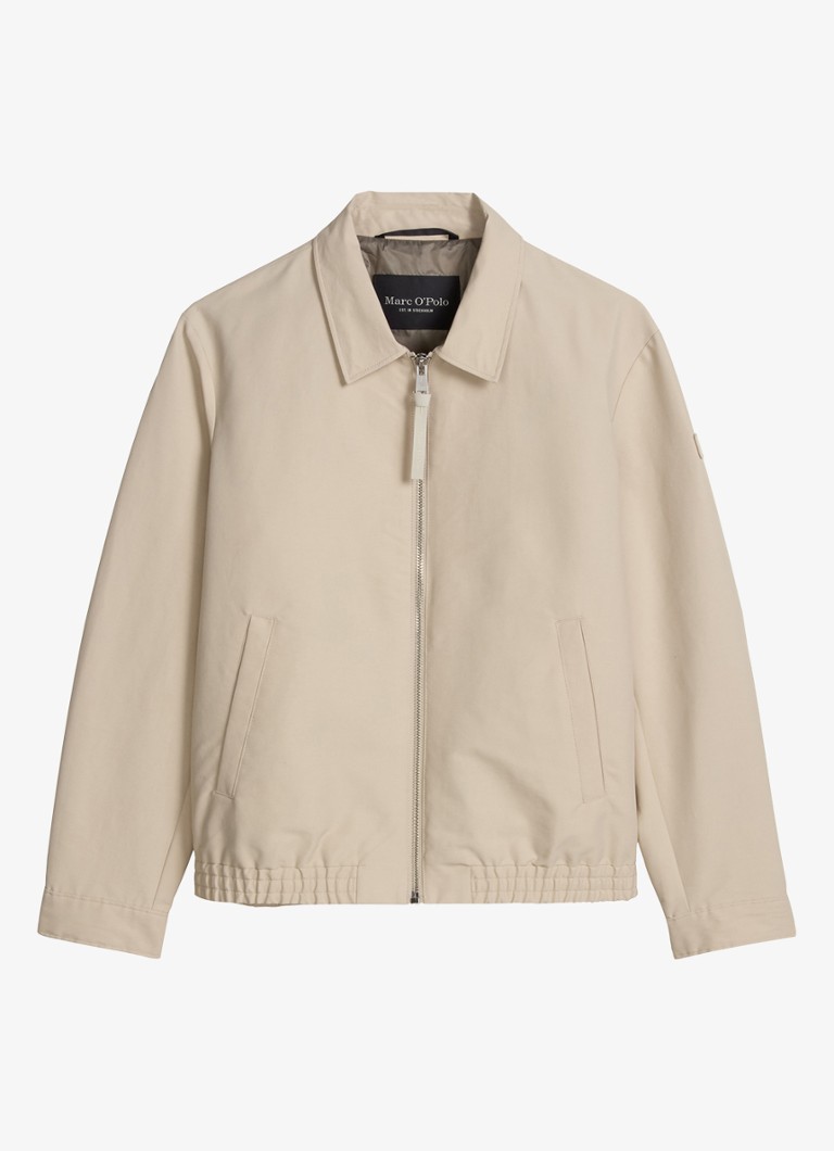 Marc O'Polo Heren Jack met steekzakken in de kleur Beige