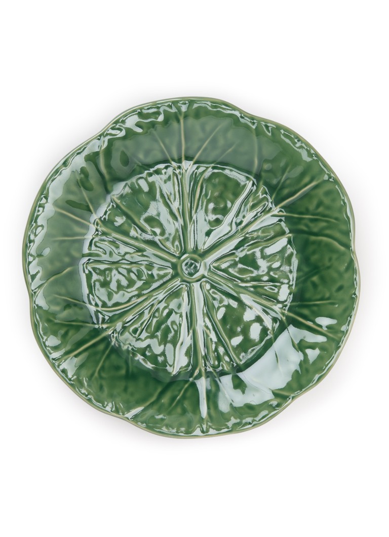 Bordallo Pinheiro Cabbage ontbijtbord 21 cm Groen - Deal