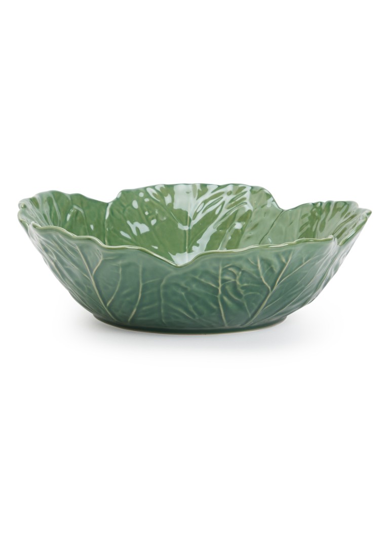 Bordallo Pinheiro Cabbage saladeschaal 28 cm Donkergroen - Deal