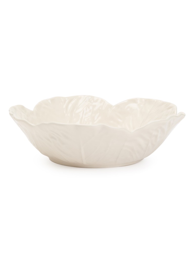 Bordallo Pinheiro Cabbage saladeschaal 28 cm Ivoor - Deal