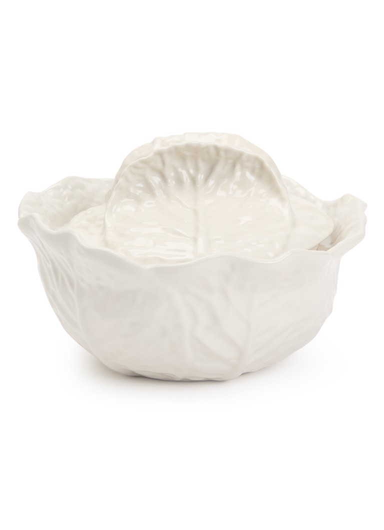 Bordallo Pinheiro Cabbage terrine met deksel 15 cm Gebroken wit - Deal