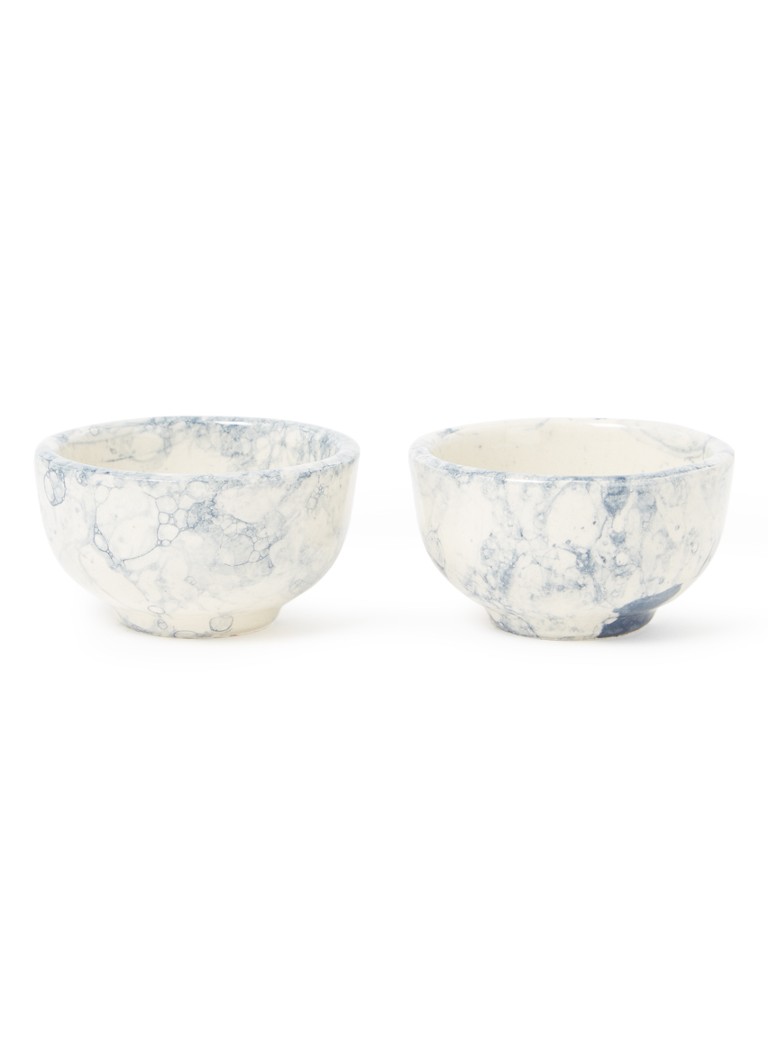Bowls and Dishes Espuma dipschaal 7 cm set van 2 Grijs - Deal