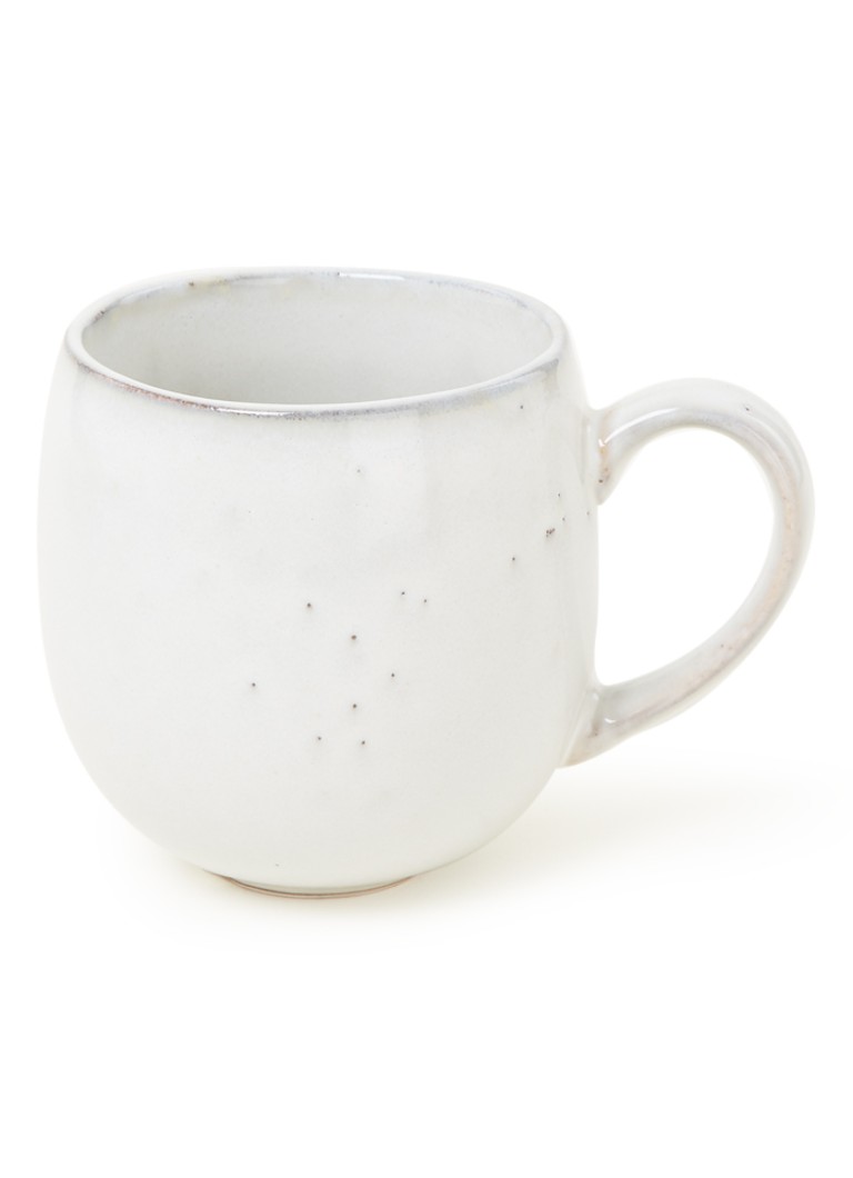 Broste Copenhagen Nordic Sand mok 45 cl Wit - Deal