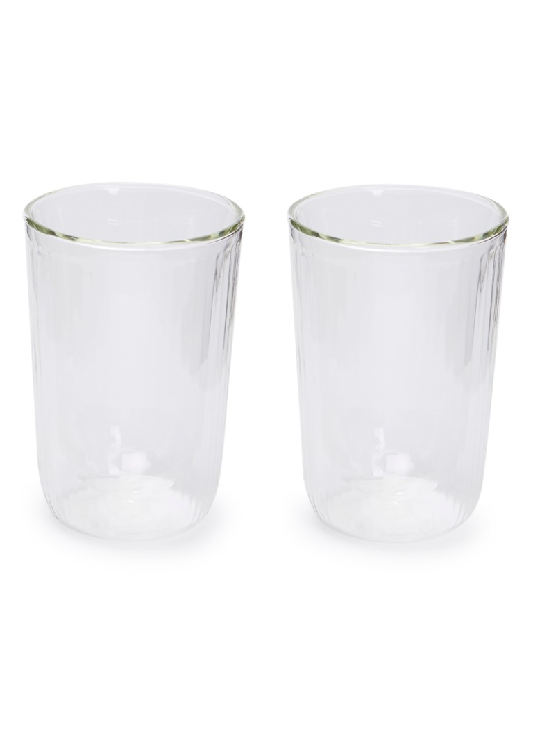 Bodum Douro dubbelwandig drinkglas 25 cl set van 2 Transparant - Deal