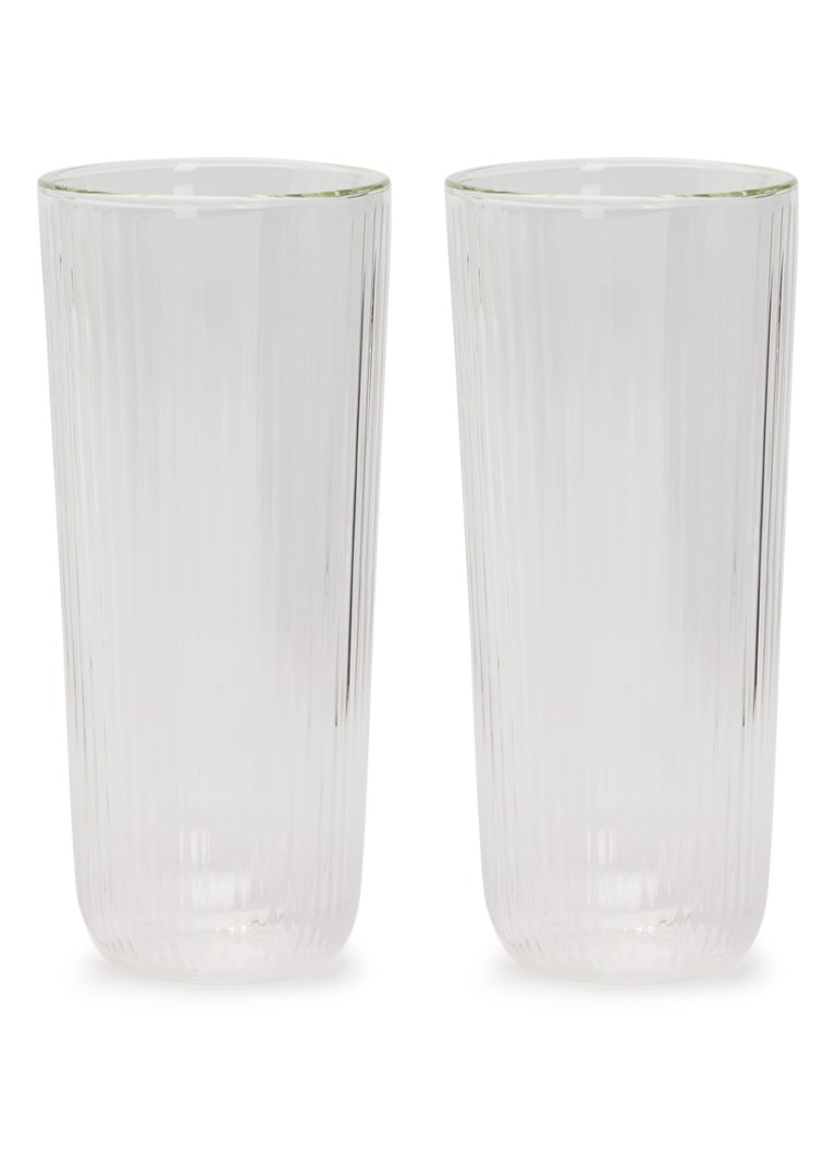 Bodum Douro dubbelwandig drinkglas 65 cl set van 2 Transparant - Deal