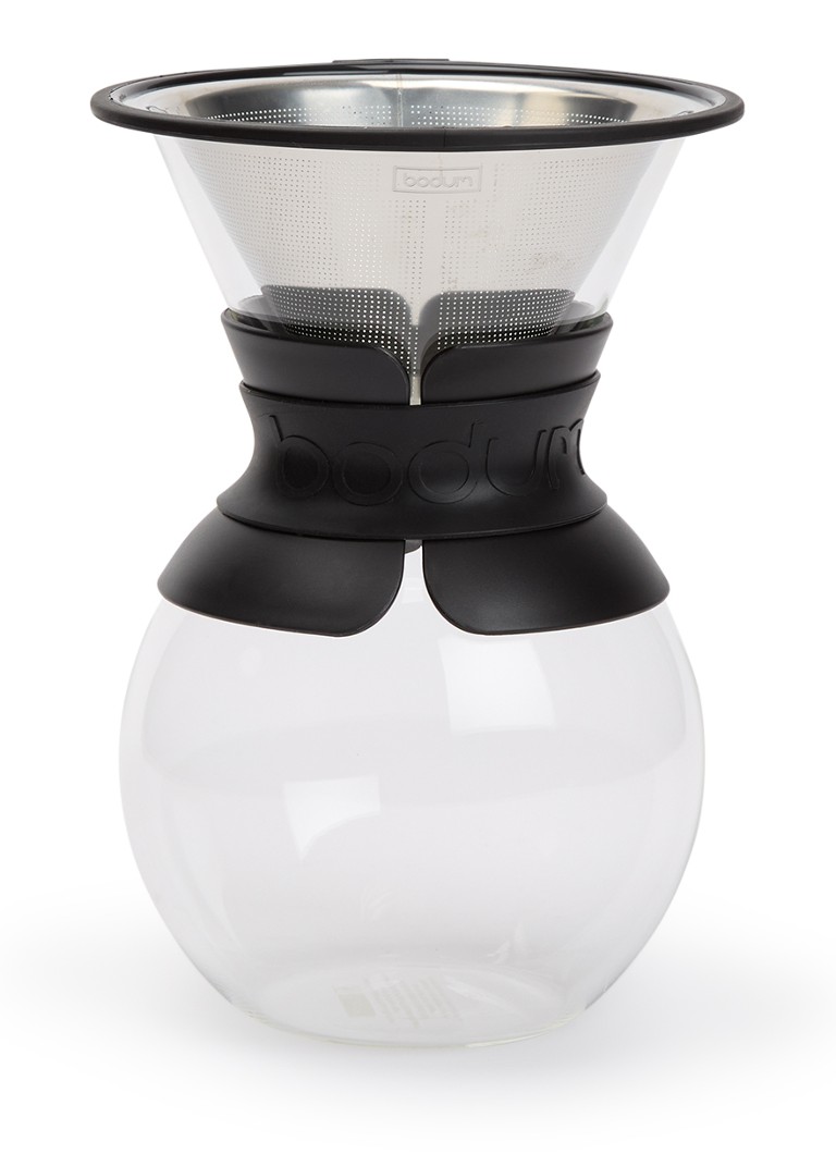 Bodum Pour Over koffiemaker 1 liter Zwart - Deal