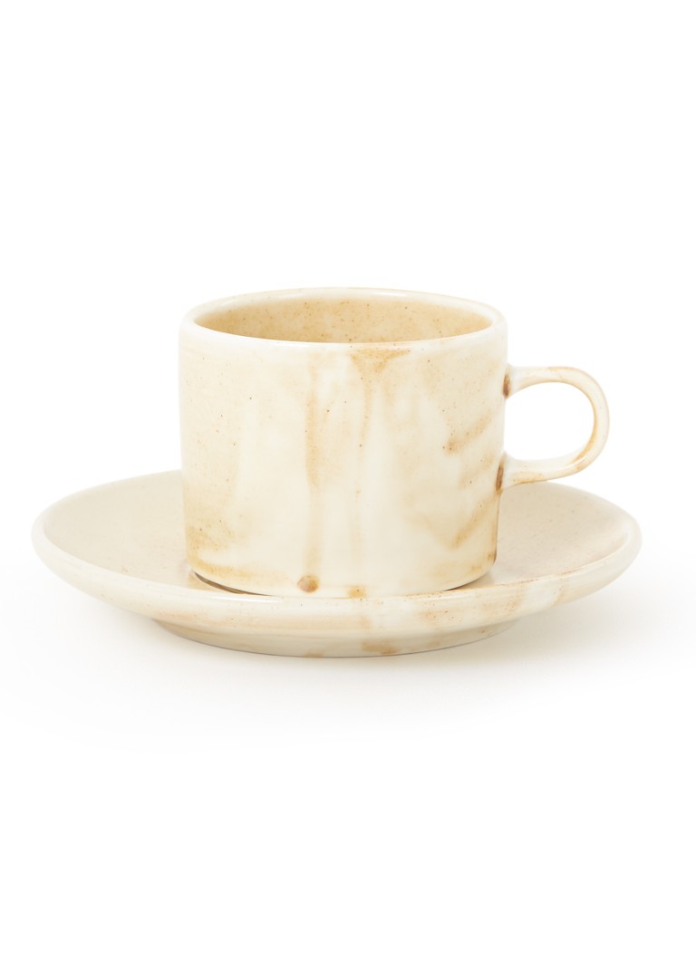 HKliving Chef kop en schotel 22 cl Creme - Deal