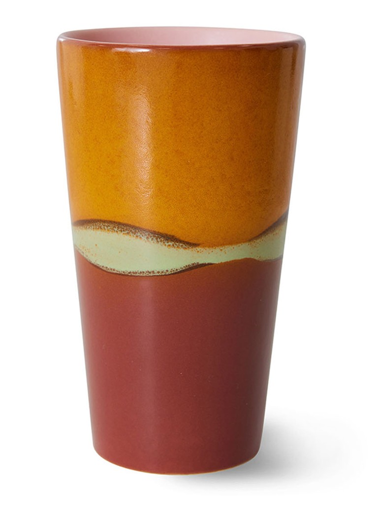 HKliving Clay koffiekopje 30 cl Multicolor - Deal