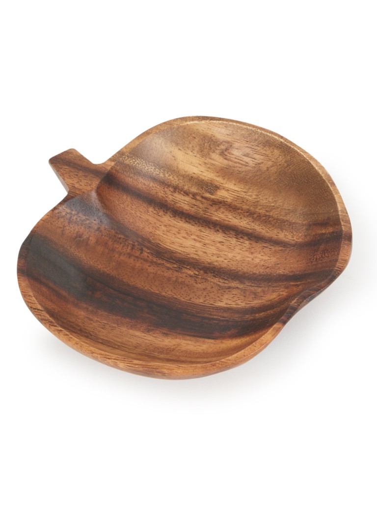 HKliving Apple M serveerschaal 14 cm Bruin - Deal