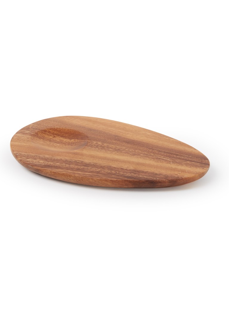 HKliving Acacia Avocado serveerplank 25 x 18 cm Bruin - Deal