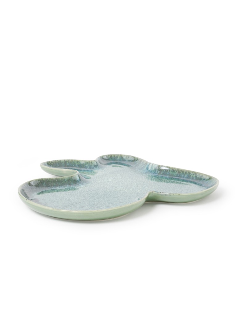HKliving Shell serveerscchaal 39,5 cm Zeegroen - Deal