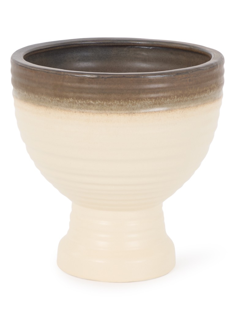 HKliving Bloempot voor binnen Ø36 cm Creme - Deal