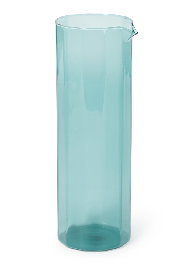 HKliving Sunlit waterkaraf 1,1 liter Zeegroen - Deal