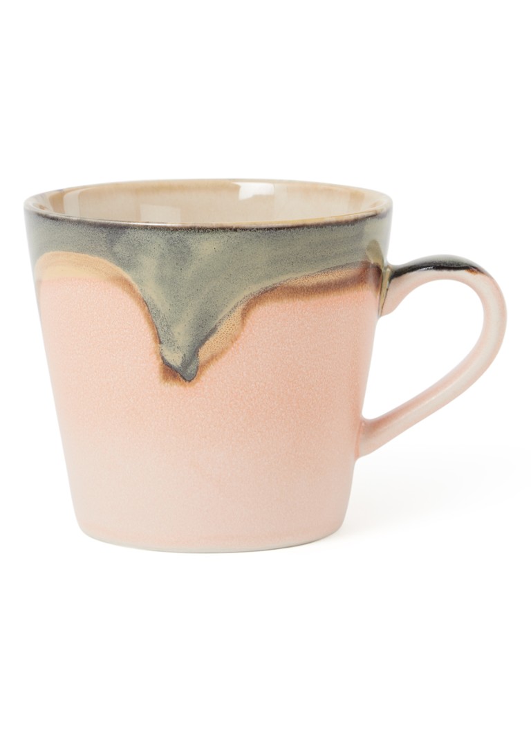 HKliving 70's Blossom capuccinokopje 33 cl Multicolor - Deal