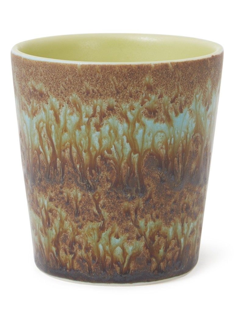 HKliving 70's Tidal koffiekopje 23 cl Multicolor - Deal