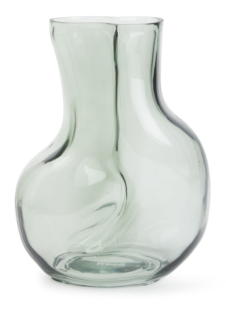 HKliving Gleam vaas 22 cm Olijfgroen - Deal