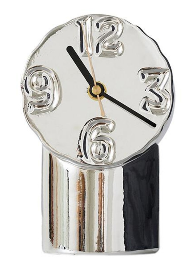 HKliving Retro tafelklok Metallic - Deal