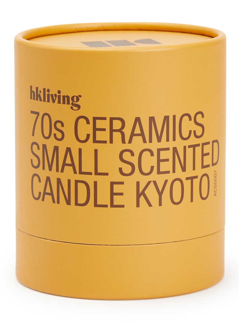 HKliving 70s Kyoto geurkaars 200 ml Bruin - Deal