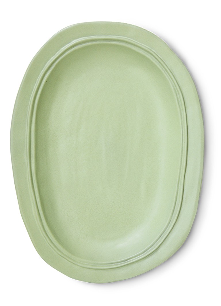 HKliving Schaal 29 x 39 cm Groen - Deal